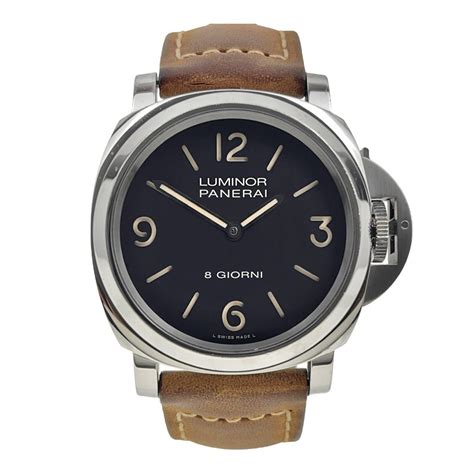 black stainless panerai watch|panerai pam00914.